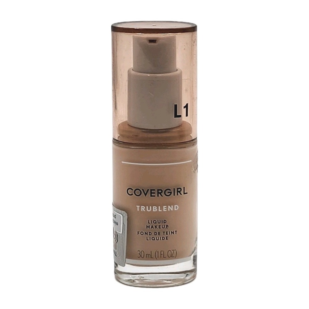 CoverGirl TruBlend Liquid Makeup Ivory‎ Foundation L1 1 Fl Oz New